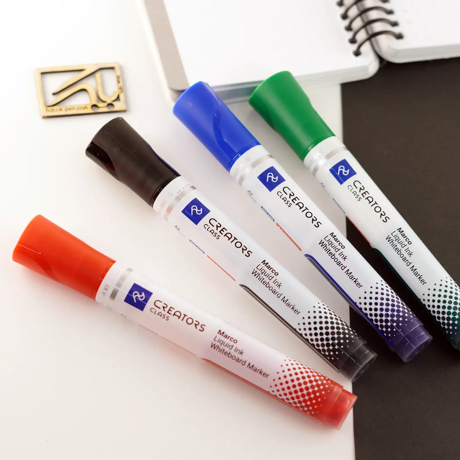 ماژیک وایت برد کریتورز کلاس مارکو (4) ماژیک وایت برد سرگرد کریتورز کلاس مارکو CREATORS CLASS Marco whiteboard marker round tip