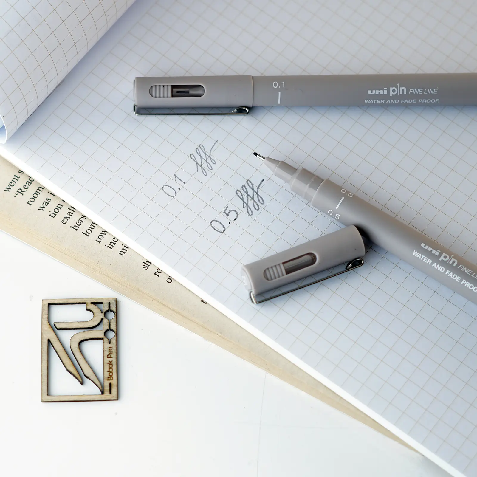 یونی پین خاکستری روشن (2)