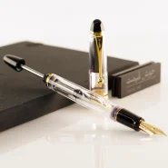 خودنویس وکیوم شفاف پایلوت کاستوم [خوش قیمت] PILOT Vacuum filler FP Transparent Custom 823