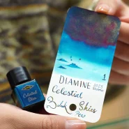 جوهر خودنویس دیامین تقویم جوهر 2025 آسمان های جادویی DIAMINE Inkvent Calender 2025 Day 1 Celestial skies