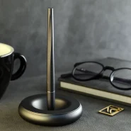 خودکار رومیزی چندکاره ی مگنتی با استند دایره Multi functional anti gravity magnetic table pen