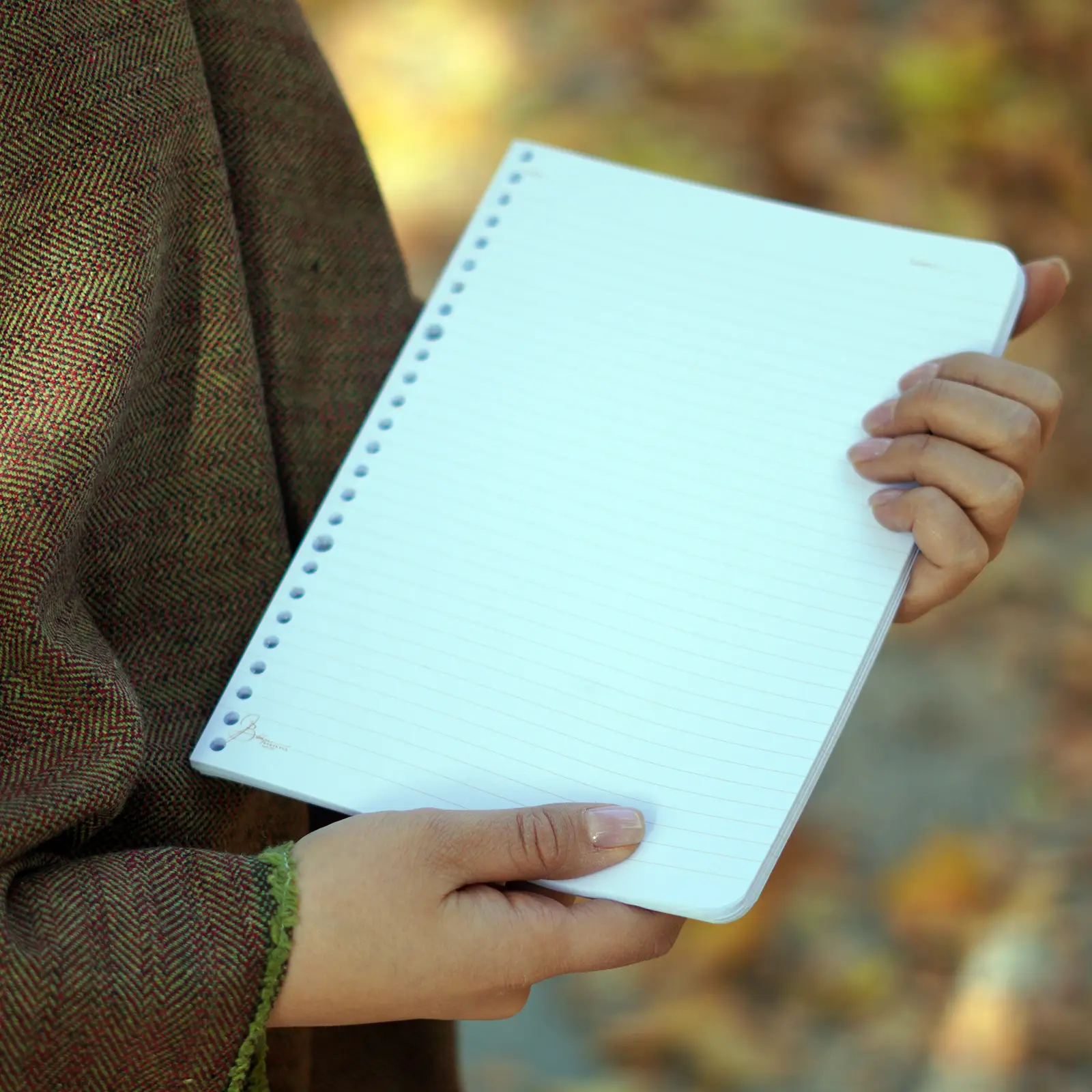 کاغذ کلاسور 26 سوراخ بابک پن مخصوص خودنویس BABAK PEN Fountainpen friendly Binder paper 26