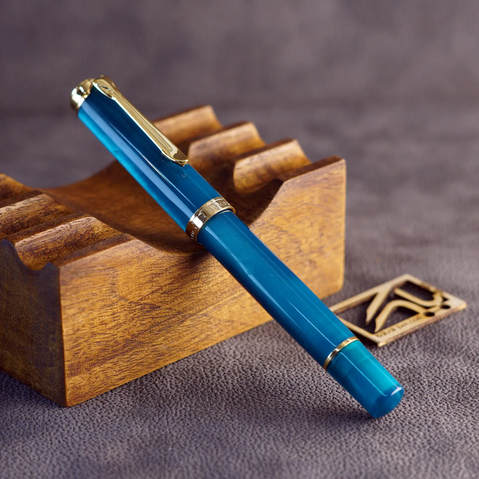 خودنویس ادماک با سرقلم اشمیت سبزآبی ADMOK FP with Schmidt B nib Peacock M600