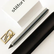 مداد استیل فرم آلومینیومی ایون پیور خاکستری STILFORM Aluminium AEON PURE pencil comet grey