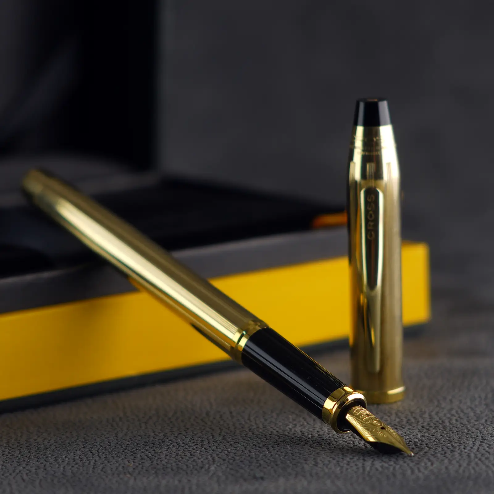 خودنویس کراس سنتری 2 تمام طلایی [خوش قیمت] CROSS Century II FP gold M