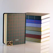 دفتر سالنامه ی روزشمار لاین دوختی سایز نیم وزیری PILL Calendar Line A6 1405