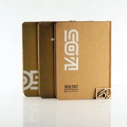 دفتر سالنامه ی روزشمار کرافت دوختی سایز نیم وزیری PILL Calendar Craft A6 1405