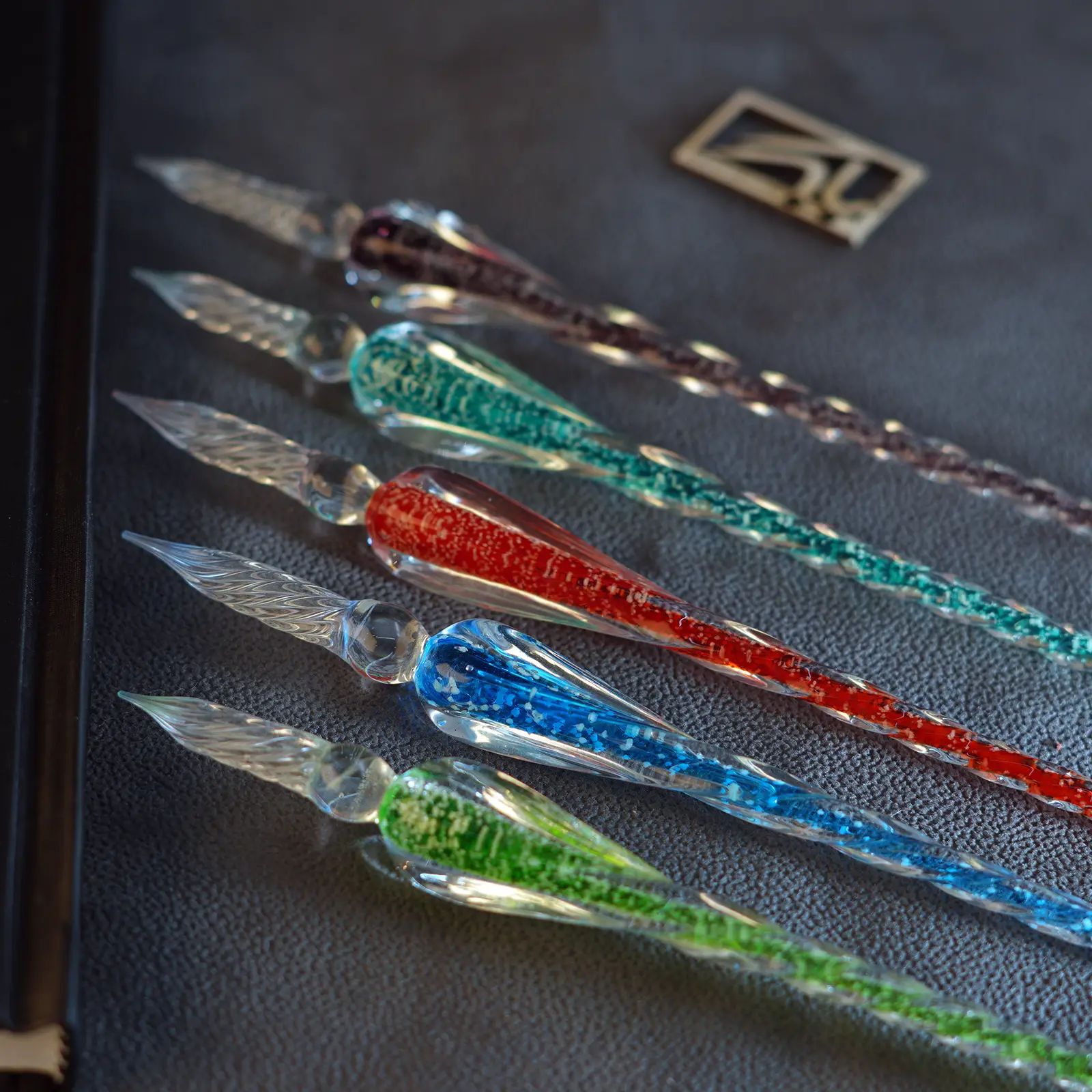 قلم شیشه‌ای افسون Glass deep pen Enchanted