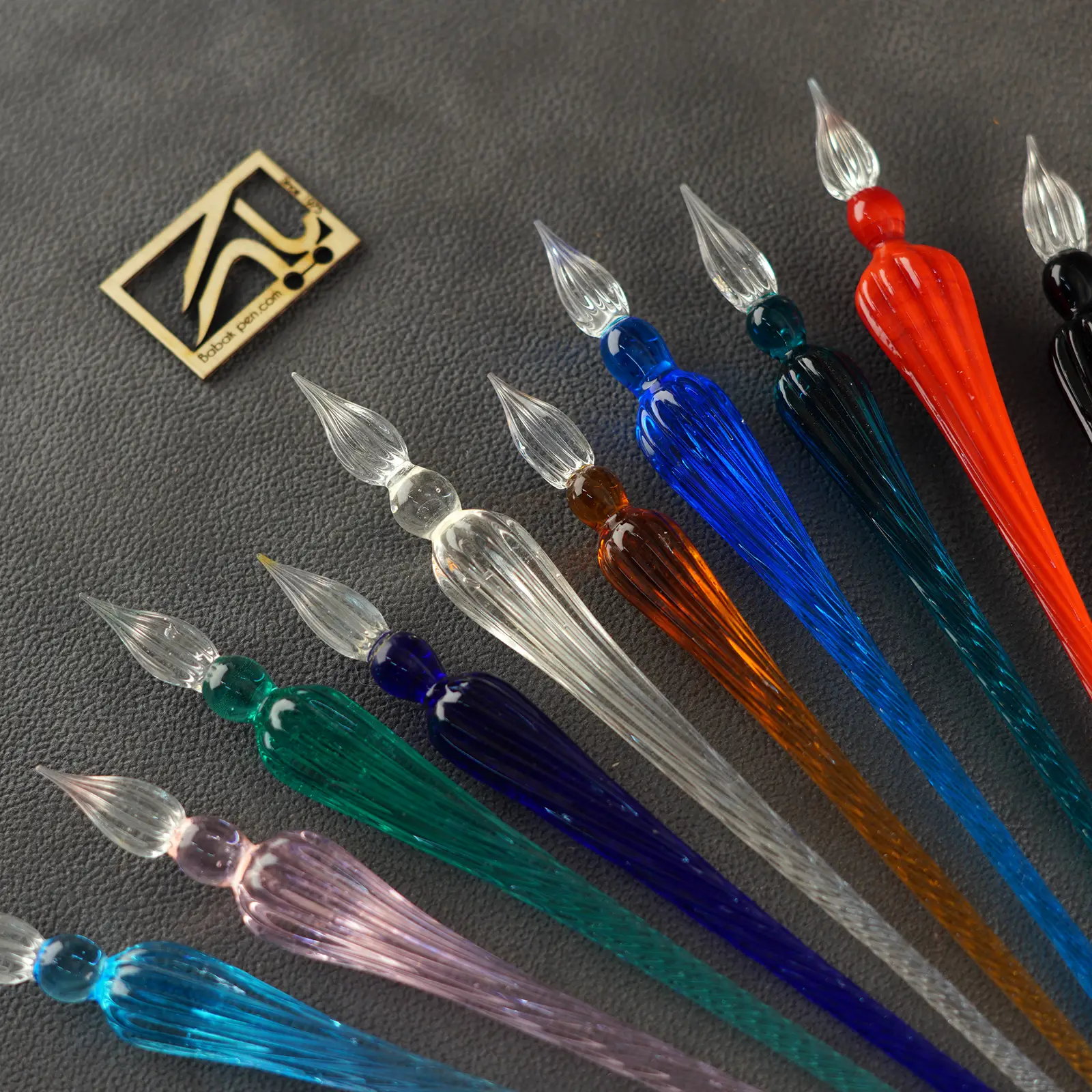 قلم شیشه‌ای الماس Glass deep pen Diamond