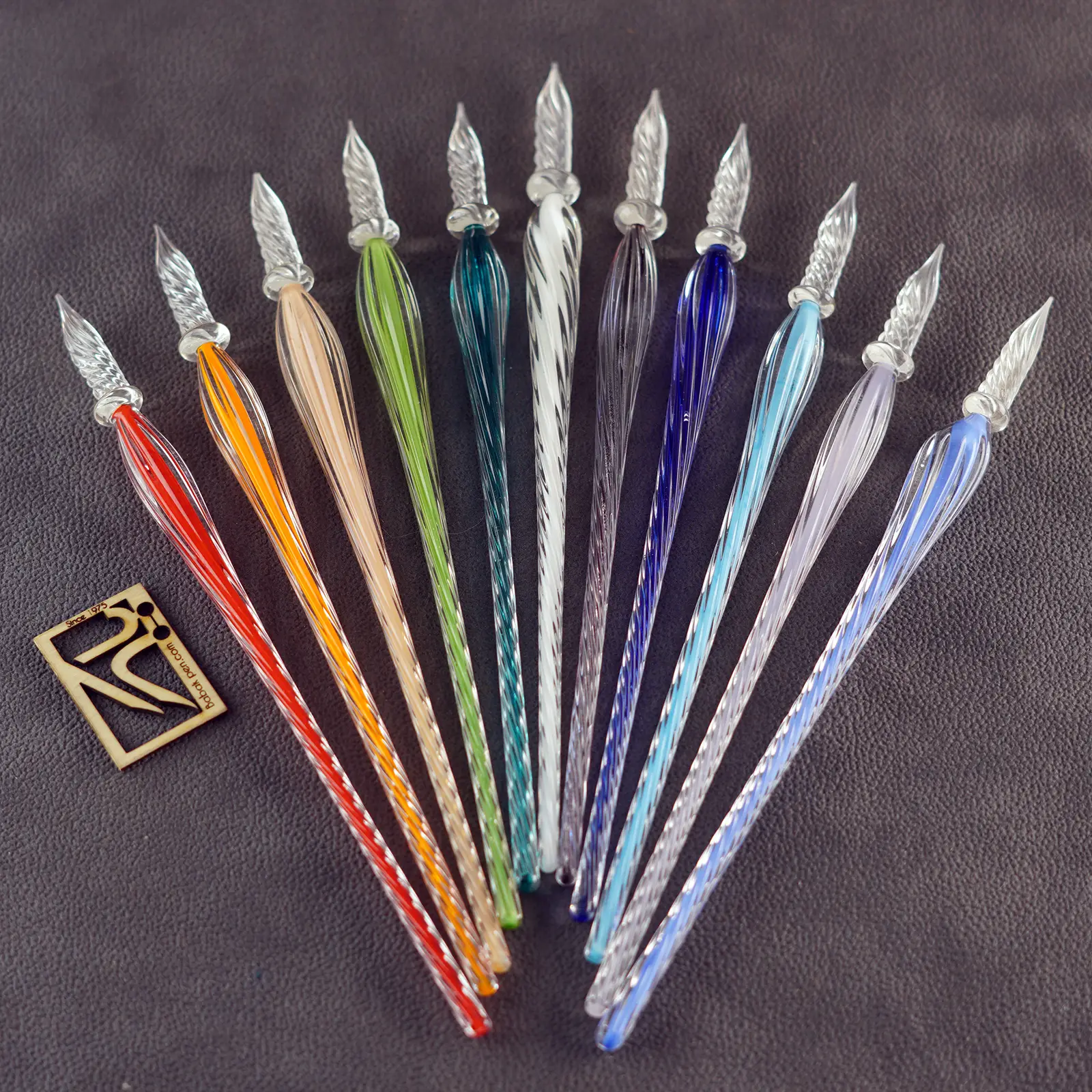 قلم شیشه‌ای کریستال جدید Glass deep pen Crystal