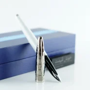 خودنویس واترمن کرن کانتمپرری سفید [خوش قیمت] WATERMAN Carene Contemporary White and Metal Silver Trim FP