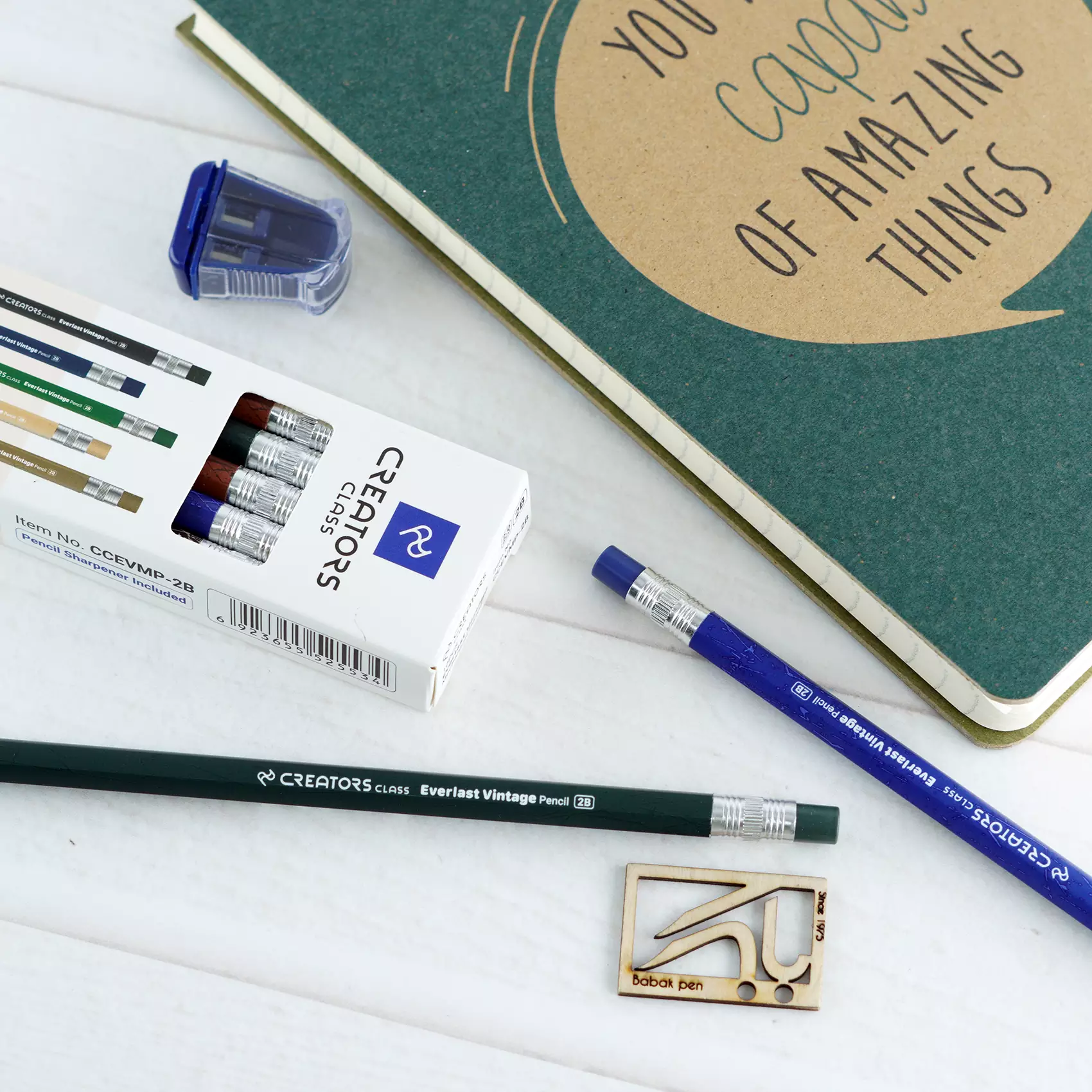 مداد مکانیکی (اتودی) مشکی کریتورز کلاس اورلست وینتیج CREATORS CLASS Everlast Vintage mechanical pencil 2.0ml