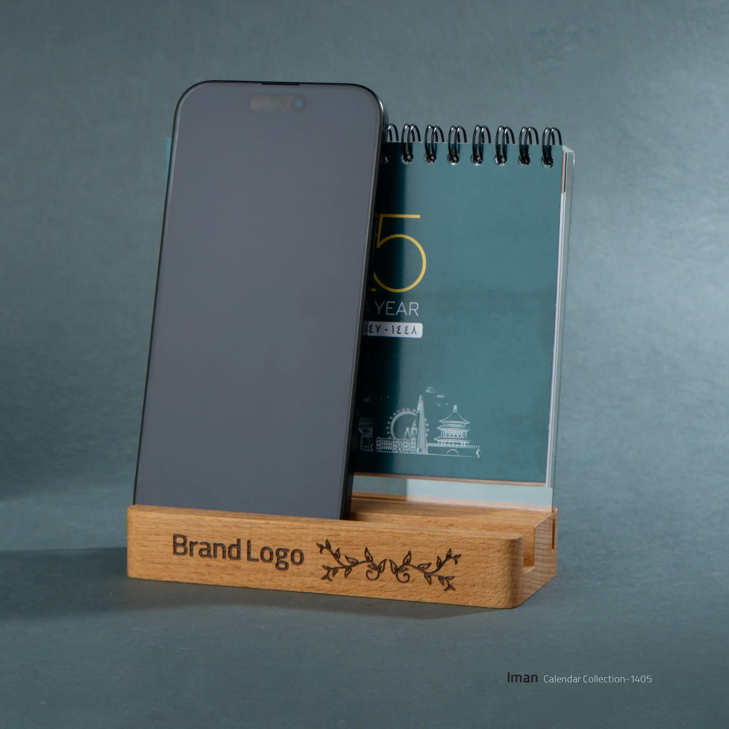 تقویم رومیزی ترنج IMAN NOTE Desk calendar Toranj code 0373 1405