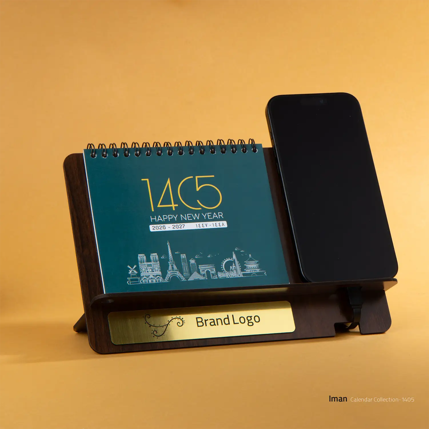 تقویم رومیزی رستا IMAN NOTE Desk calendar Rasta code 0140 1405