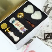 ست مهر و موم با جعبه ی فلزی مدل SEALING SET Metal box N