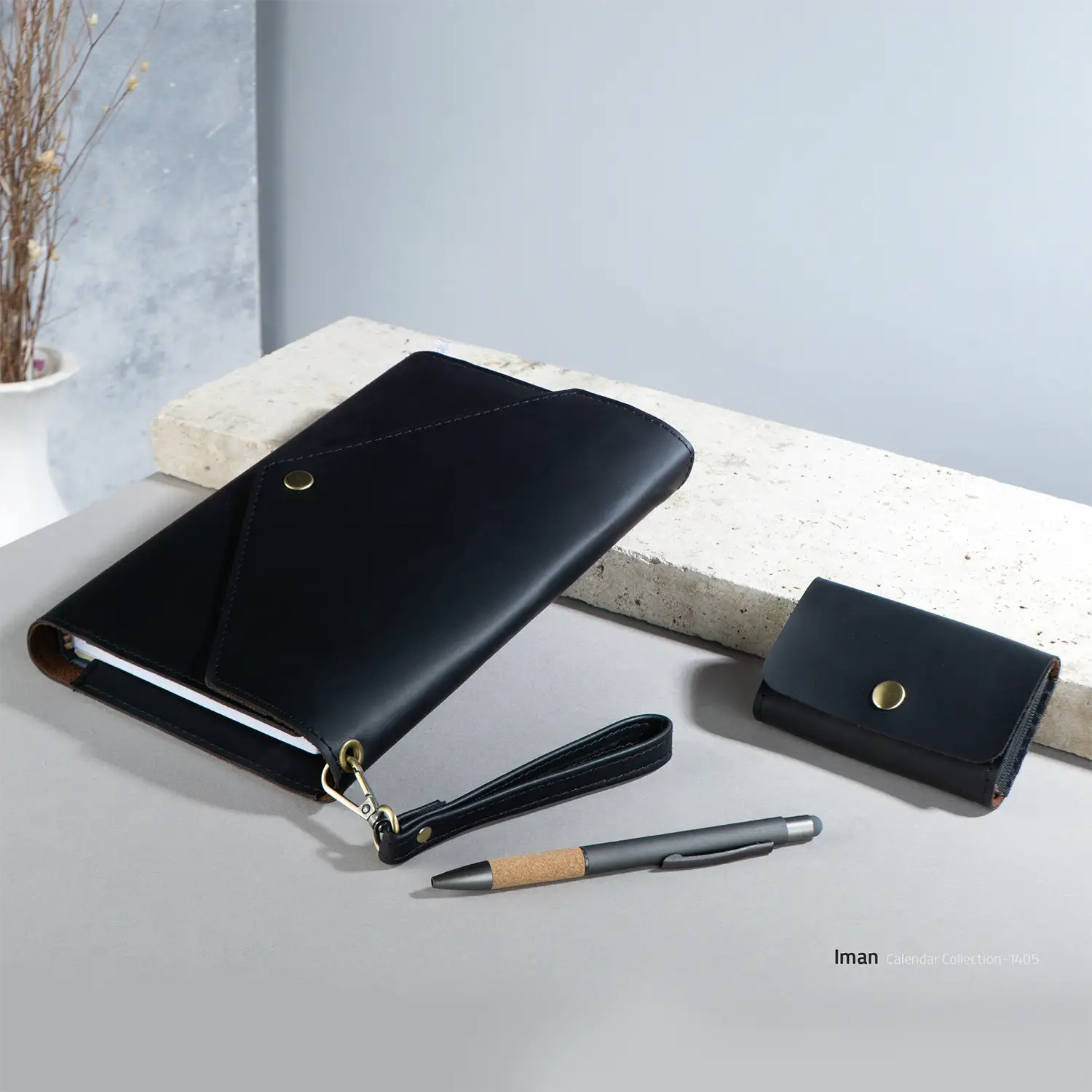 ست نفیس سررسید IMAN NOTE Calendar set Nafis code 0424 1405