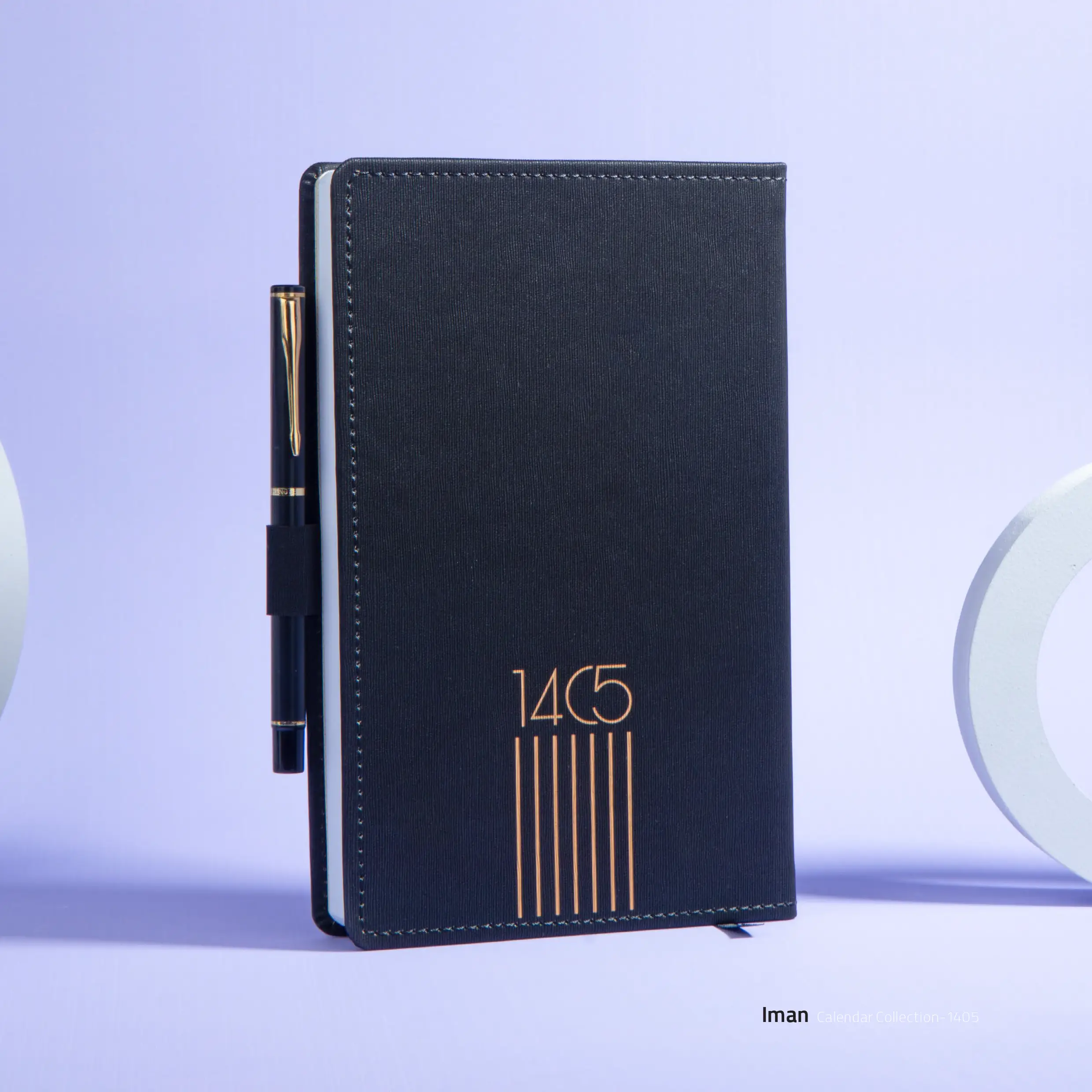 دفتر سالنامه و سررسید اروپایی روزانه هیرو IMAN NOTE Calendar Hero A5 code 0216 1405