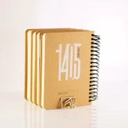 دفتر سالنامه ی روزشمار کرافت فنری سایز رقعی (اروپایی) PILL Spiral notebook calendar Craft A5 1405