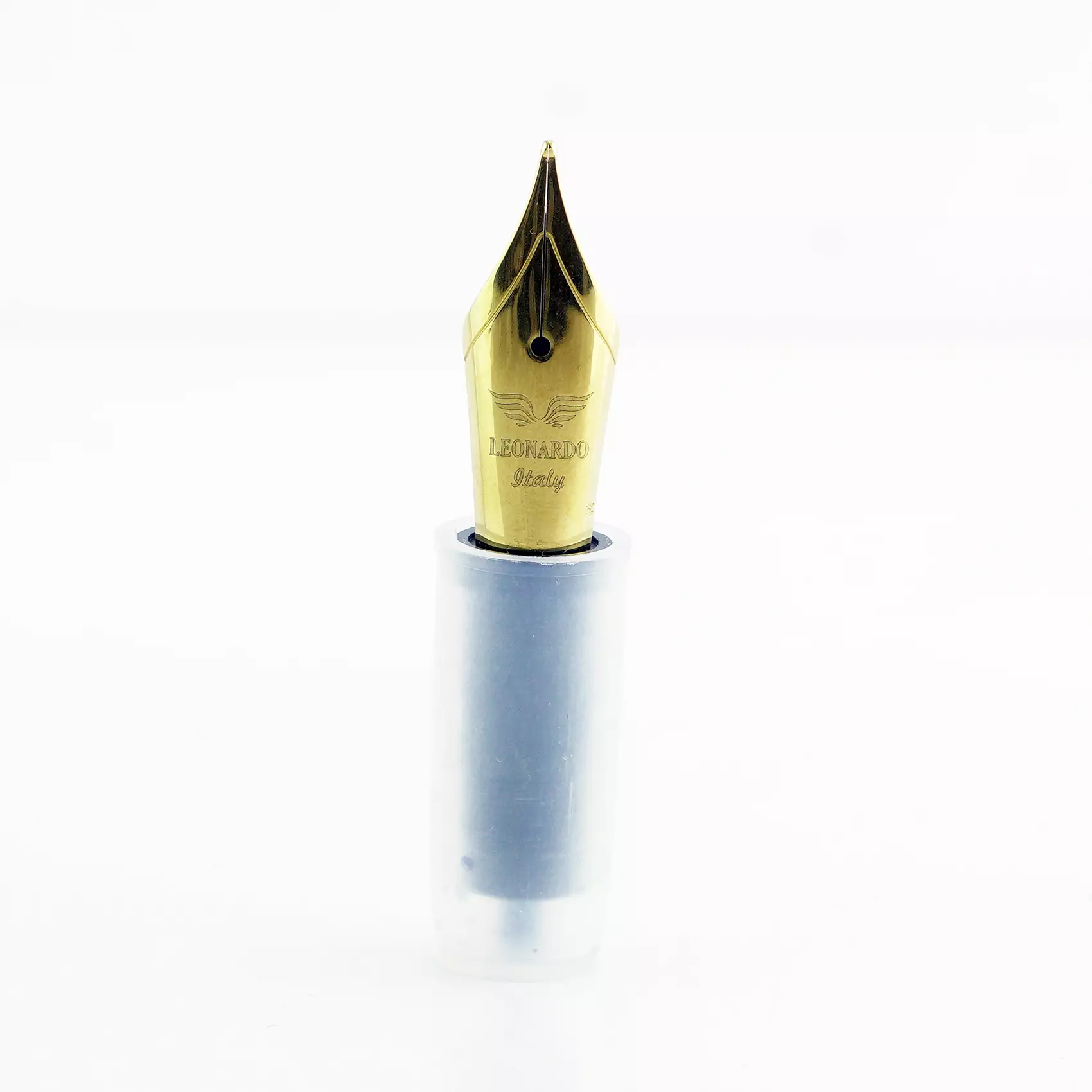 یدک سر قلم خودنویس لئوناردو یوو بدون شل طلایی LEONARDO Jowo FP Golden nib M