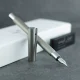 خودنویس فابرکاستل نئو اسلیم استیل مات [خوش قیمت] FABER-CASTELL Neo Slim Stainless Steel silver matt M 342100