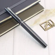 روان نویس لاکسر طوسی براق LUXAR Rollerball pen Shiny grey