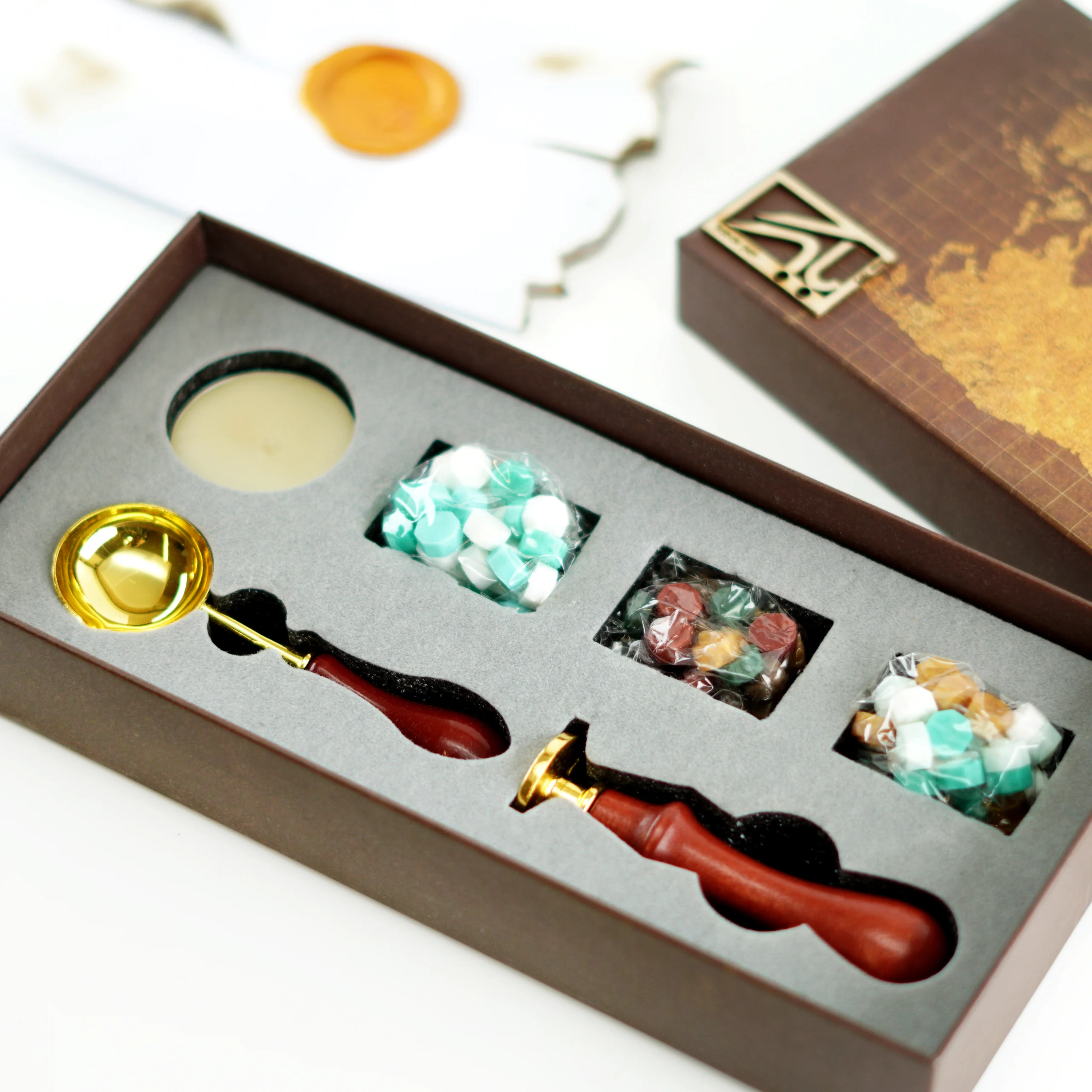 ست مهر و موم با جعبه SEALING SET box F