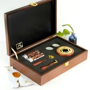 ست کامل مهر و موم با جعبه ی چوبی مدل SEALING SET Wooden box W
