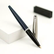 خودنویس پارکر 45 سرمه ای گیره کروم [خوش قیمت] PARKER 45 FP Navy blue CT