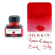 جوهر خودنویس ژاک هربین قرمز درخت خرنوب JACQUES HERBIN INK Rouge Caroubier 30ml