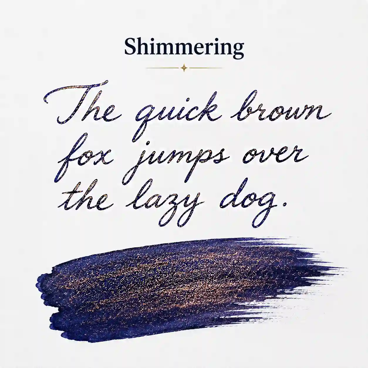 shimmering