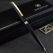 خودکار شیفر ساگاریس مشکی گیره طلایی SHEAFFER Sagaris BP black GT