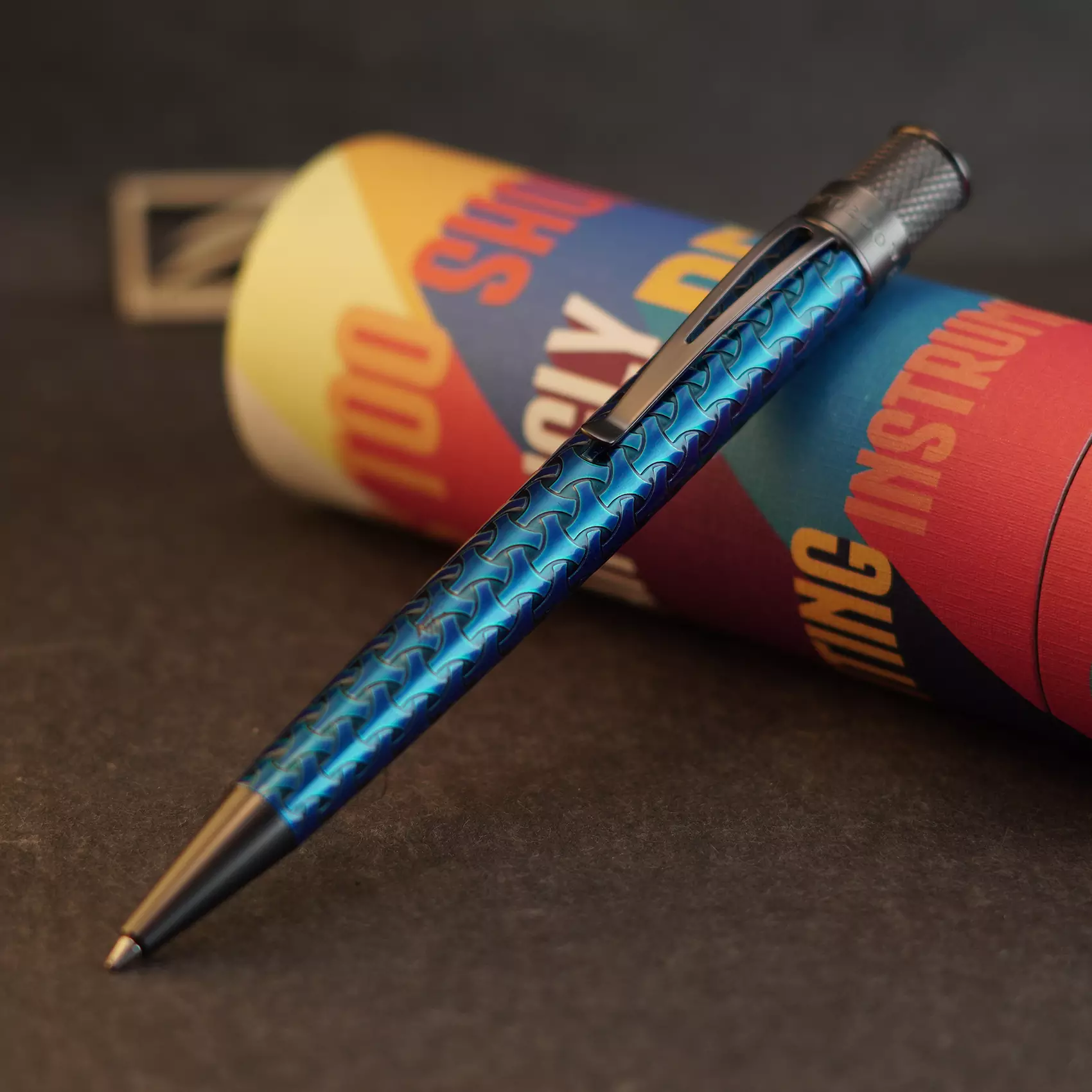 روان نویس رترو مدل والت آبی RETRO 51 RP Vault Tread blue blaze