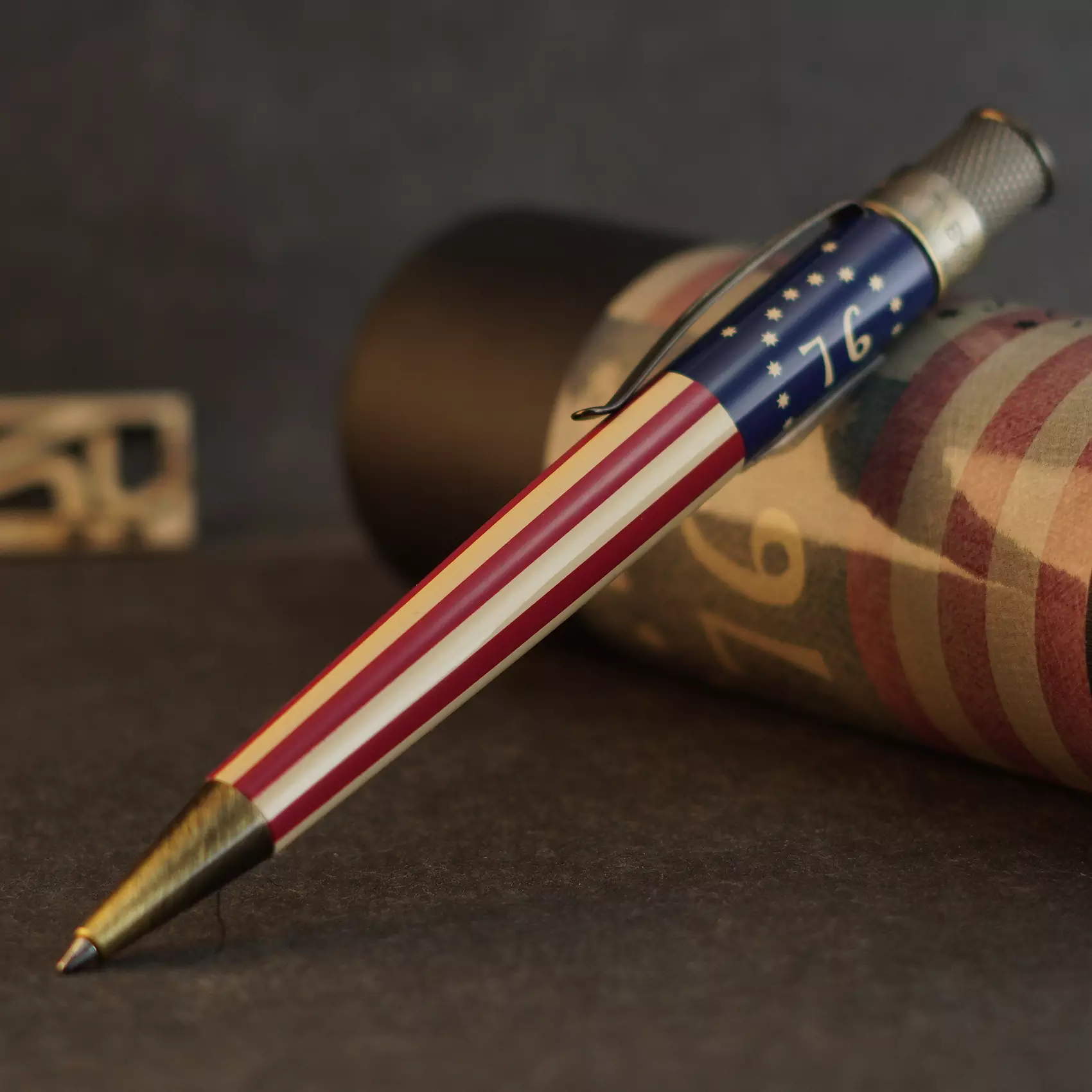 روان نویس رترو تورنادو وینتیج پرچم بنینگتون RETRO 51 RP Tornado Vintage Metalsmith Bennington flag