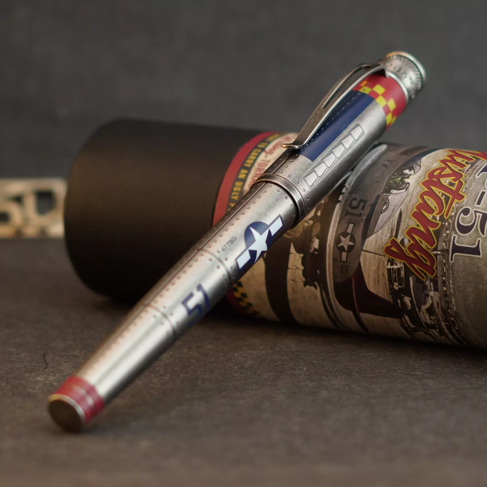 خودنویس رترو تورنادو موستانگ RETRO 51 FP Tornado P51 Mustang