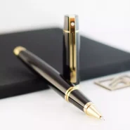 روان نویس شیفر 300 مشکی گیره طلایی SHEAFFER 300 RP Black GT