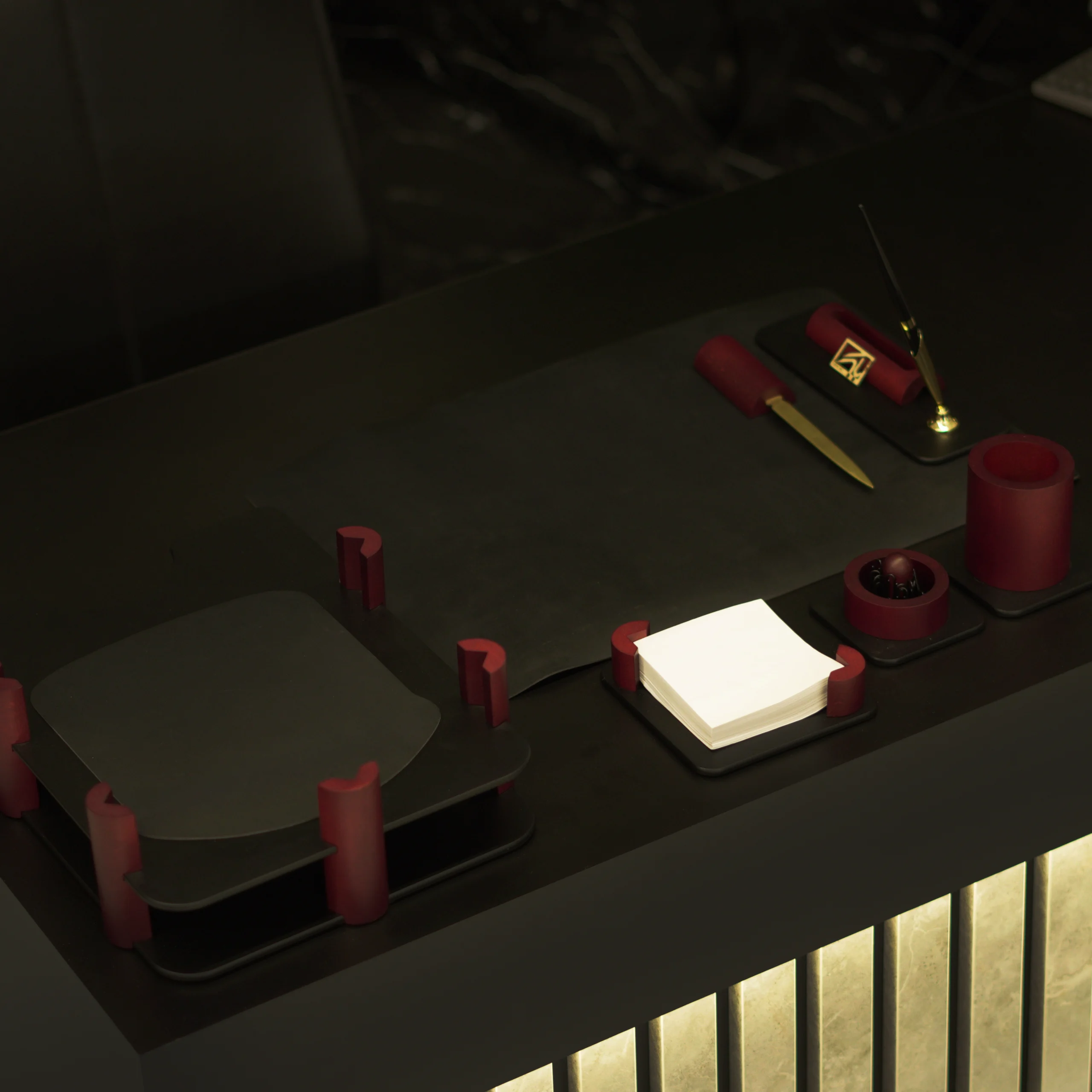 ست رومیزی بستار 8 تکه پیلار BESTAR Executive Desk Set Pillar 8 pieces