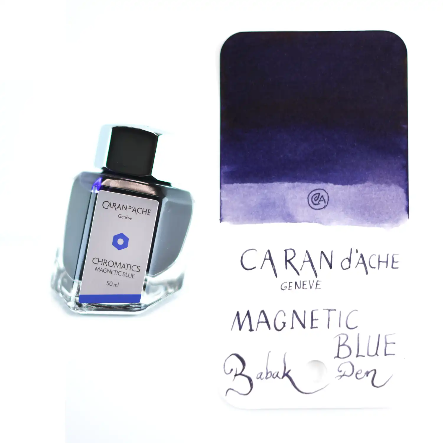 جوهر خودنویس کرن داش آبی تیره CARAN D'ACHE INK Magnetic blue