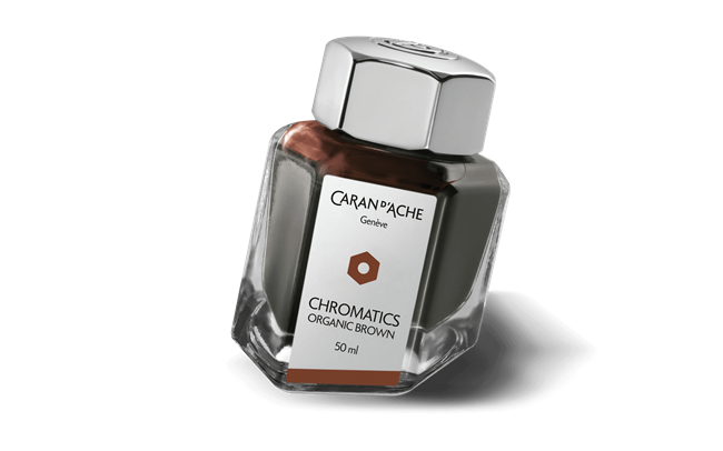 e encrier organic brown 50ml p la science des couleurs version ink p caran d ache detail1 0