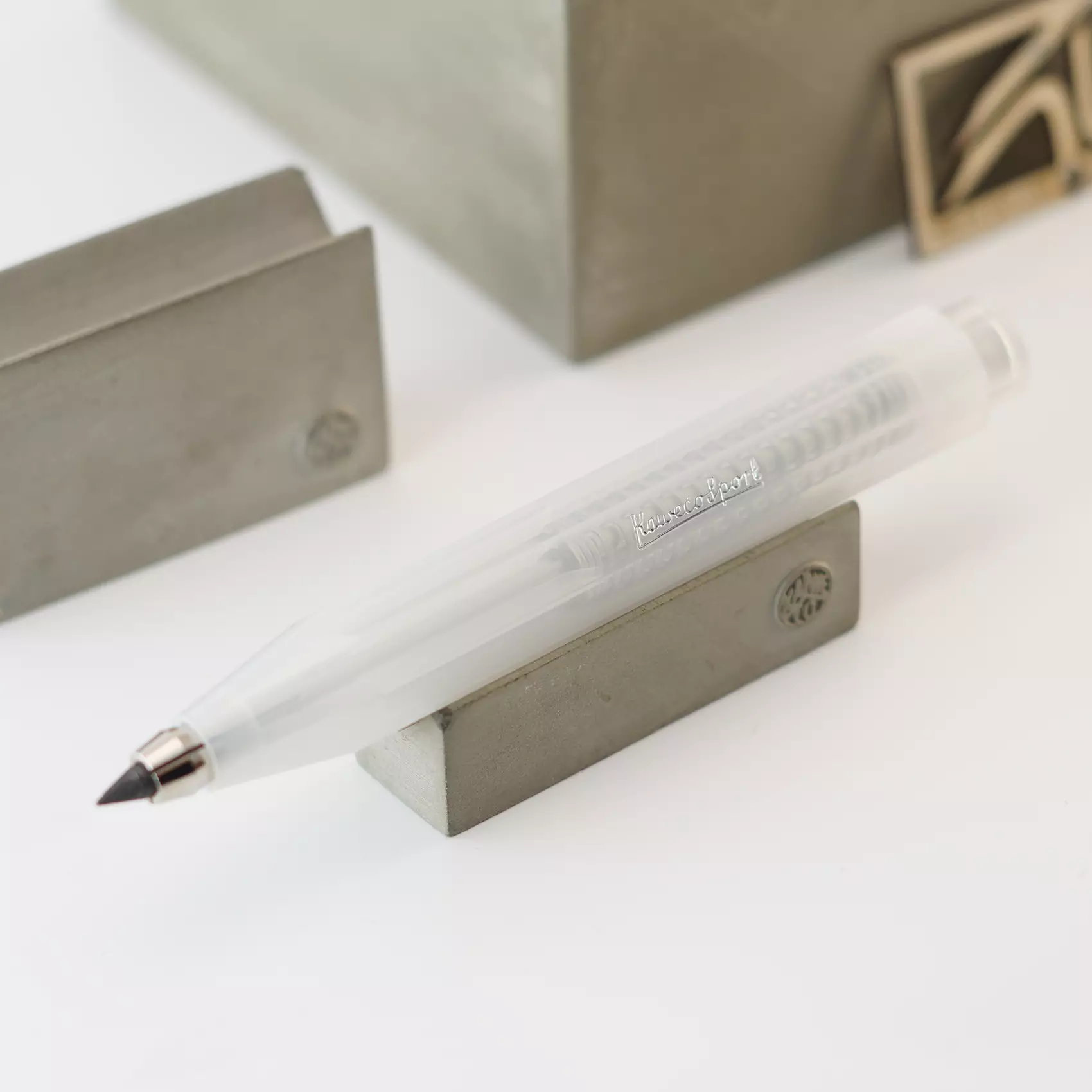 اتود کاوکو فراستد اسپرت نارگیل KAWECO Frosted sport Clutch pencil Natural Coconut 3.2mm
