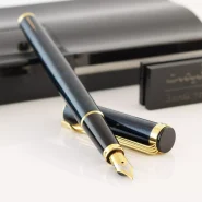 خودنویس دیپلومات اتشه سبزآبی مرمری [خوش قیمت] DIPLOMAT Attache FP Teal GT
