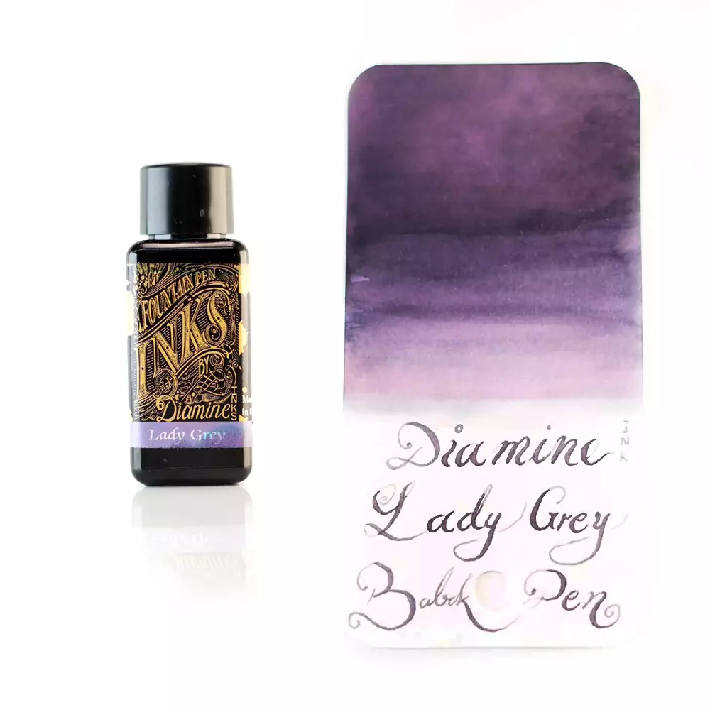 جوهر خودنویس دایامین لیدی گری DIAMINE INK Lady Grey