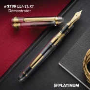 خودنویس پلاتینیوم سنتری 3776 شفاف دیمانستریتور PLATINUM Century 3776 FP Demonstrator