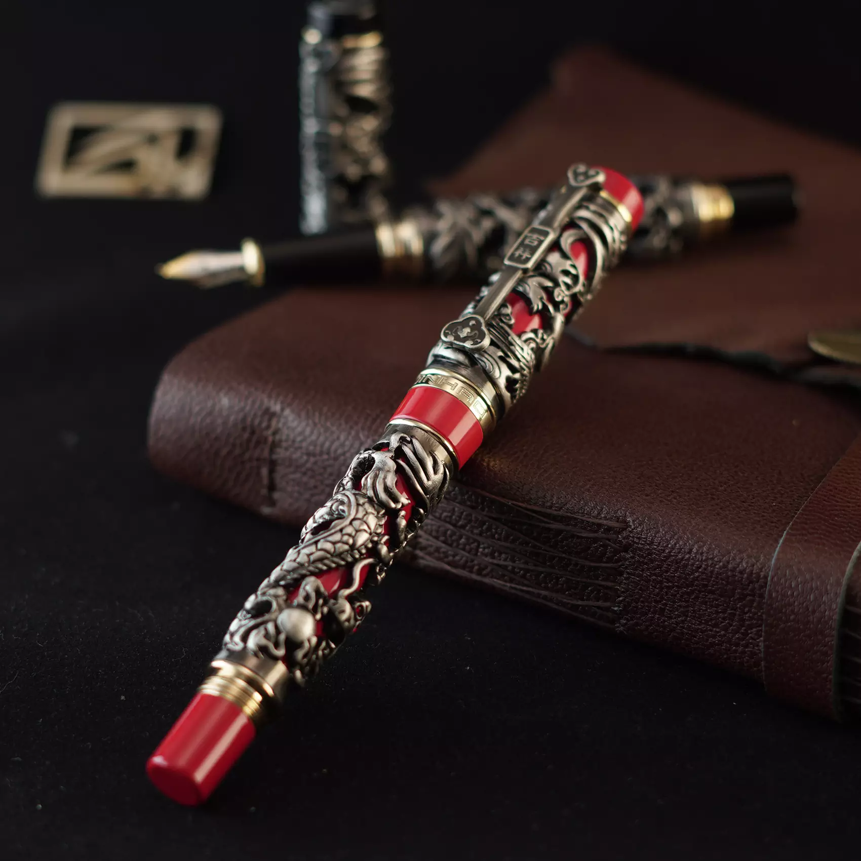 خودنویس جینهاو لوکس طرح فونیکس JINHAO Luxury FP Phoenix