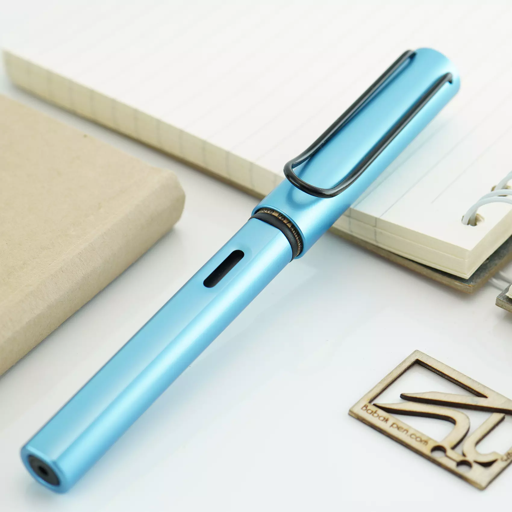 خودنویس لامی آل استار جین آبی (آبی روشن) LAMY AL STAR FP Denim 0A5