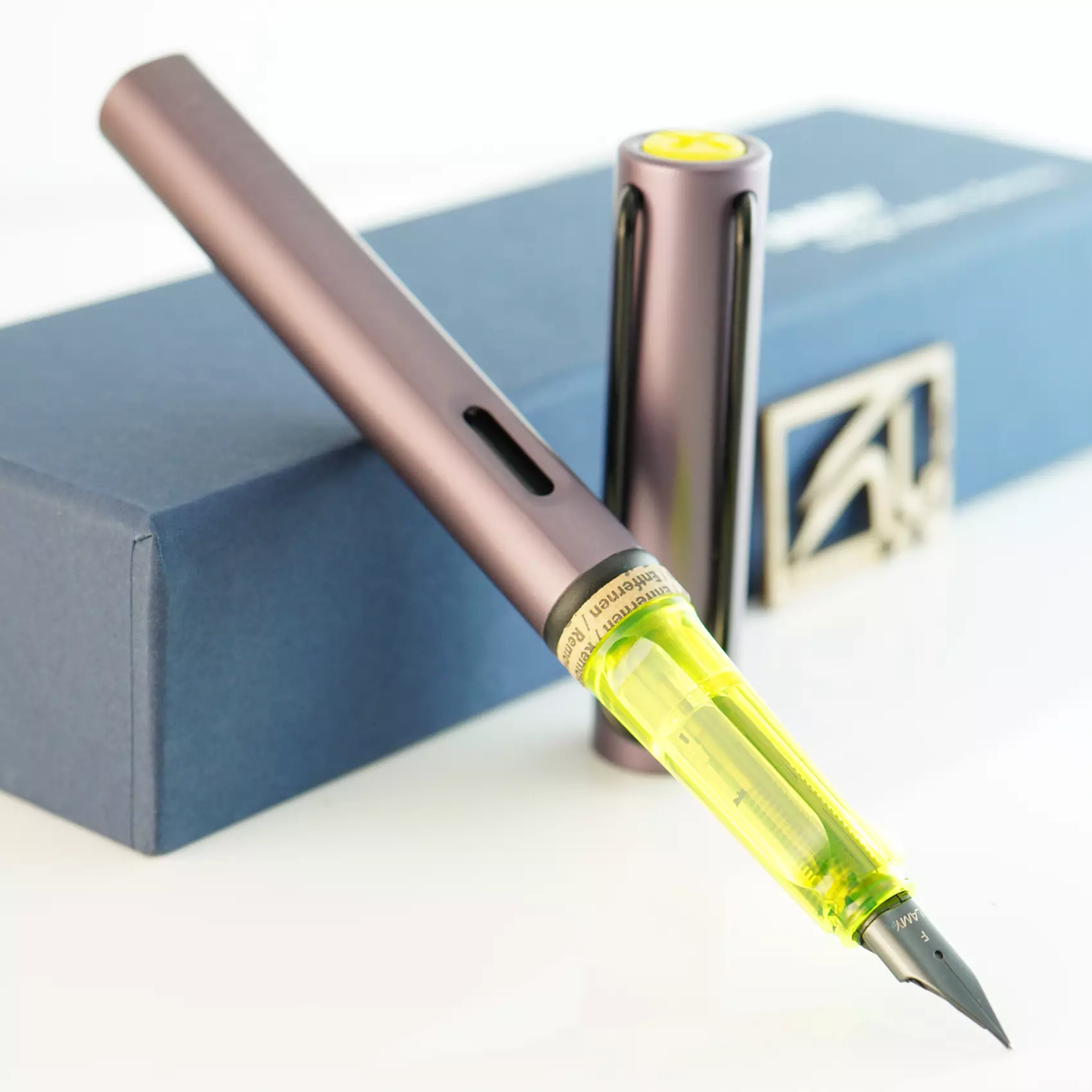 خودنویس لامی آل استار بادمجان (بنفش تیره) LAMY AL STAR FP Aubergine 0A6