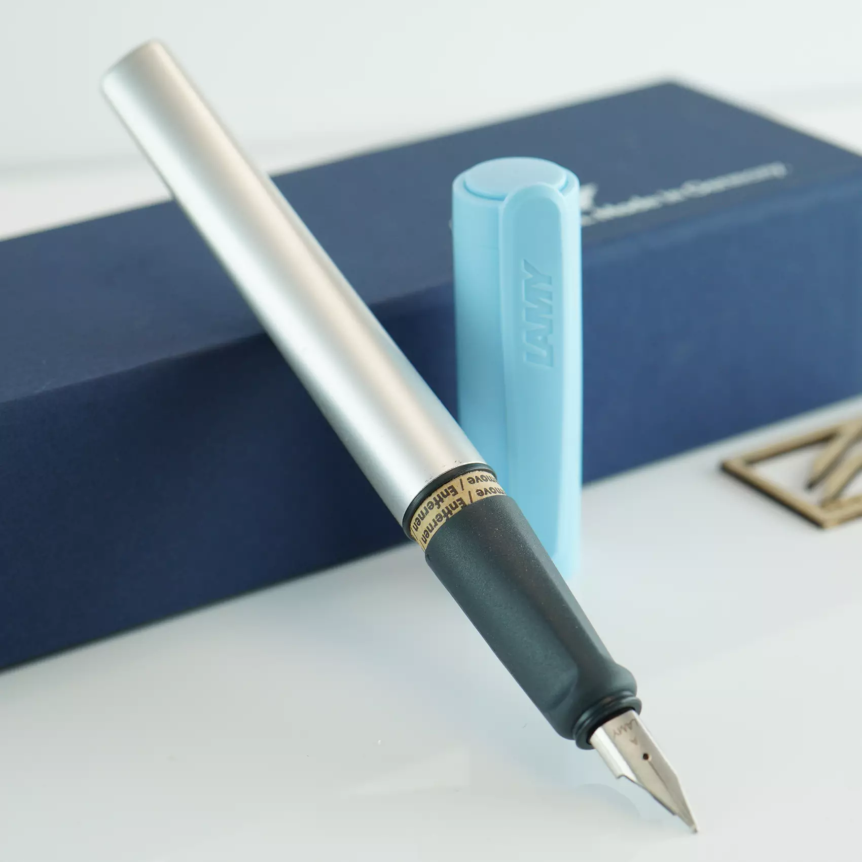 خودنویس لامی نکس آزور (آبی روشن) LAMY Nexx FP Azure 78
