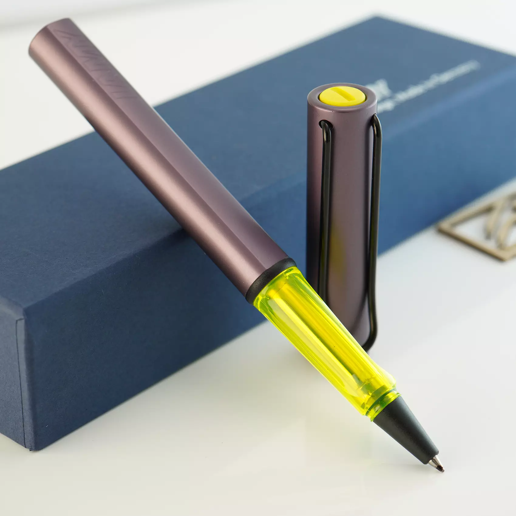 روان نویس لامی آل استار بادمجان (بنفش تیره) LAMY AL STAR RP Aubergine 3A6