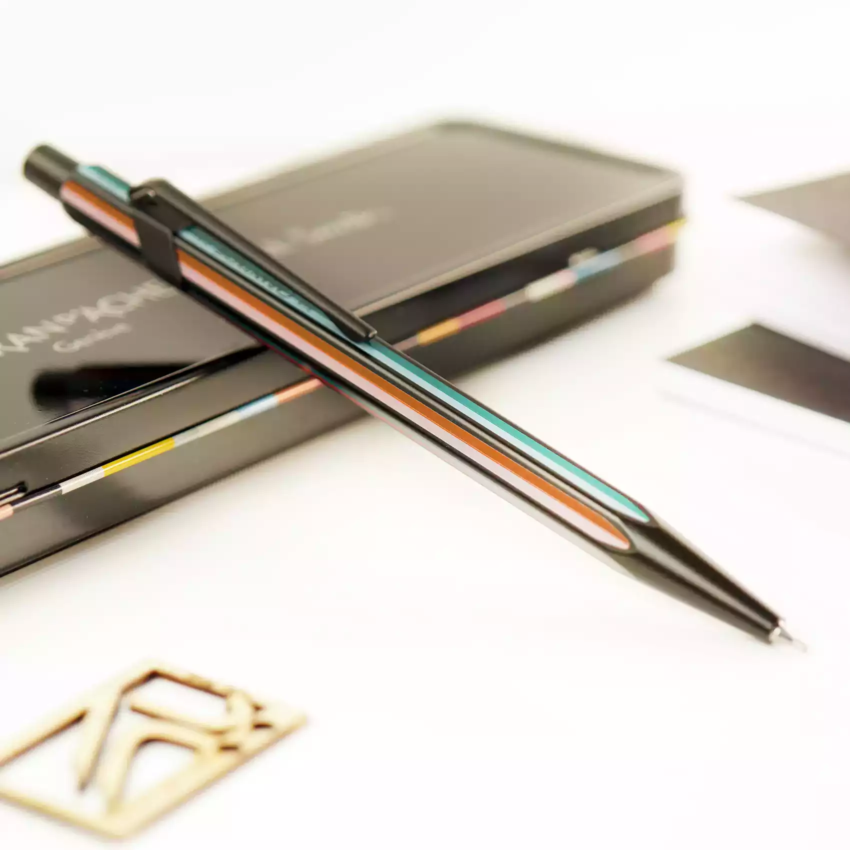 اتود کرن داش 849 پاول اسمیت مشکی CARAN D'ACHE 849 MP Paul Smith Black