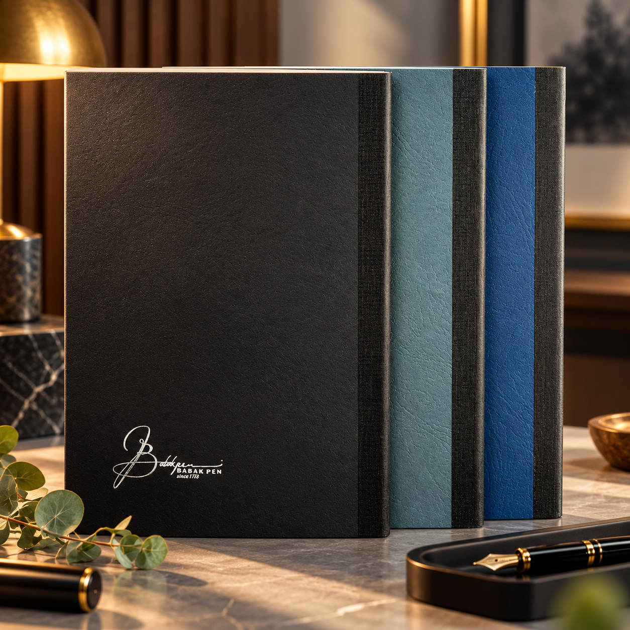 دفتر یادداشت سه نقش جلد نرم BABAK notebook Soft cover Se naghsh A5