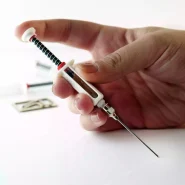 سرنگ انتقال جوهر فنری سفید Ink filler syringe white